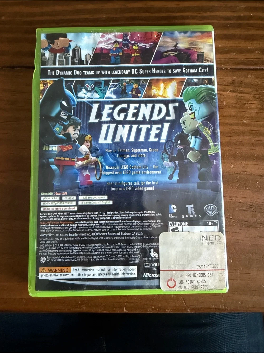 Xbox 360 LEGO Batman 2: DC Super hero’s Tested Works!